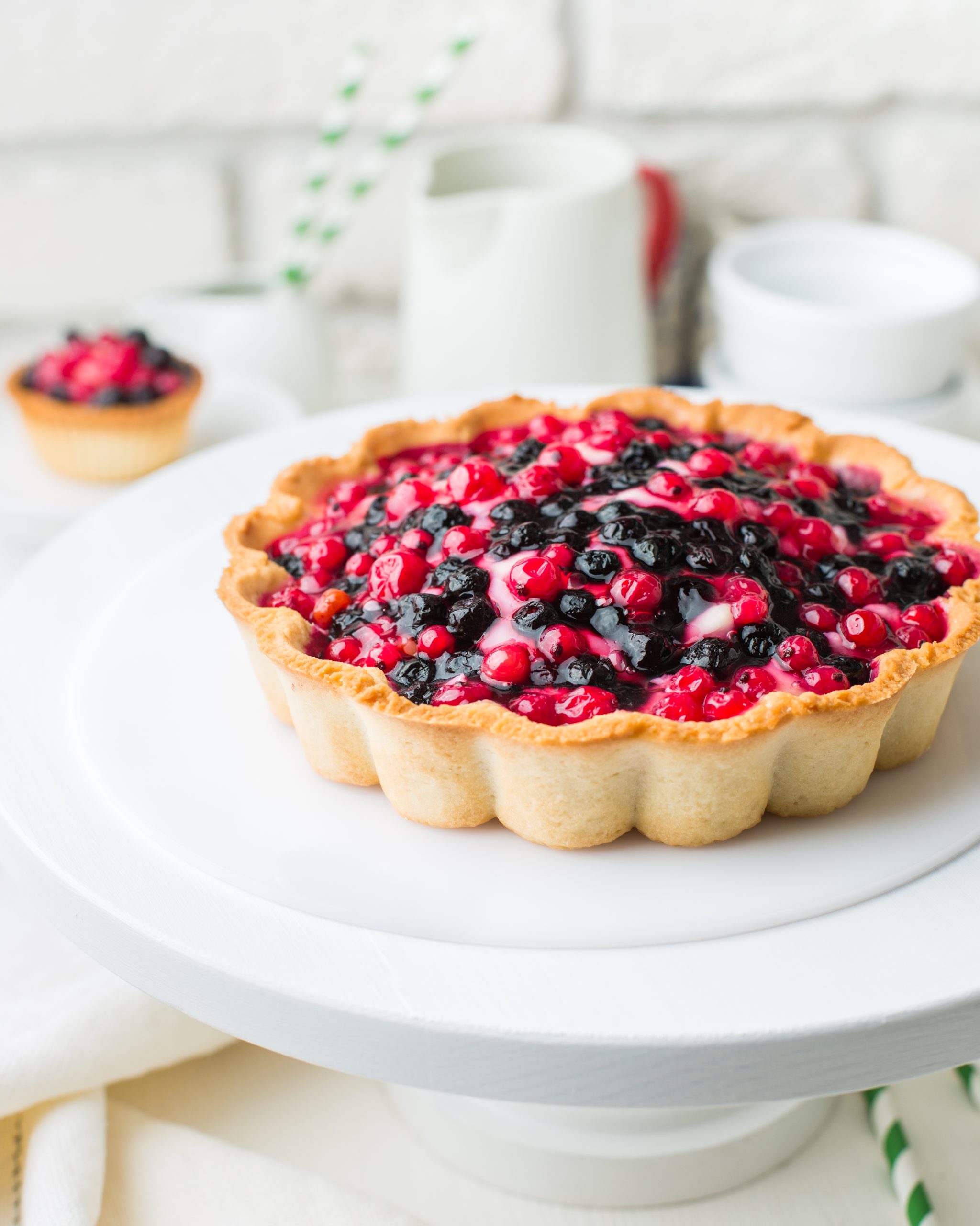 Tarta de frutas frescas